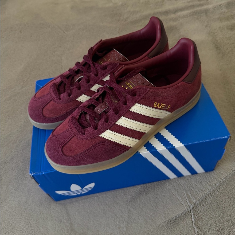 Adidas Gazelle Indoor W - Maroon